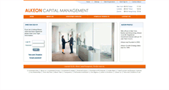 Desktop Screenshot of alkeon.com